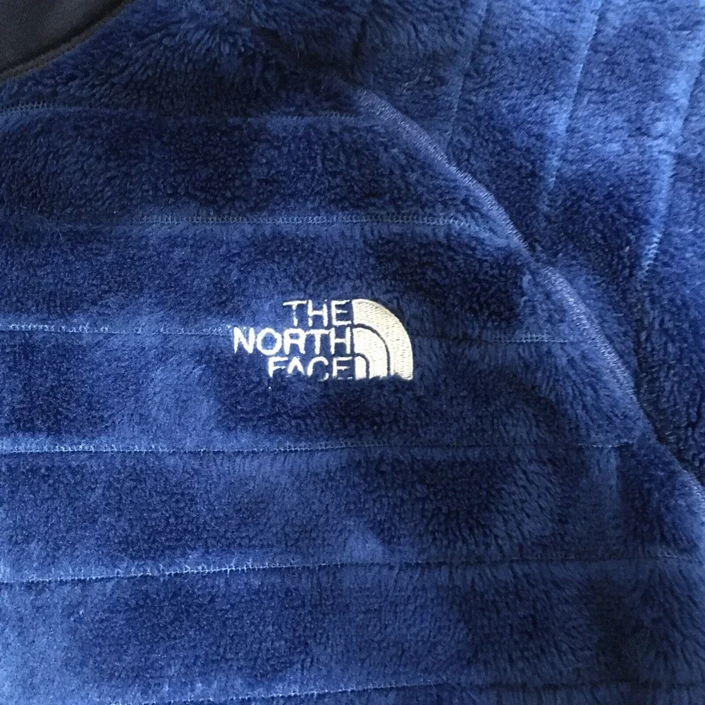 The North Face POLARTEC Men's Navy Blue Fleece Zip Up Jacket SIZE‎ Medium MEXICO